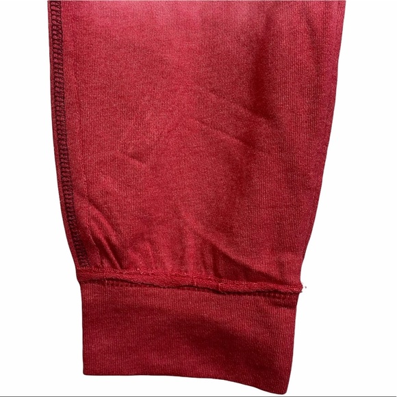 Knox Rose Burgundy Ombre Jogging Pants Cotton Medium M - Picture 7 of 9